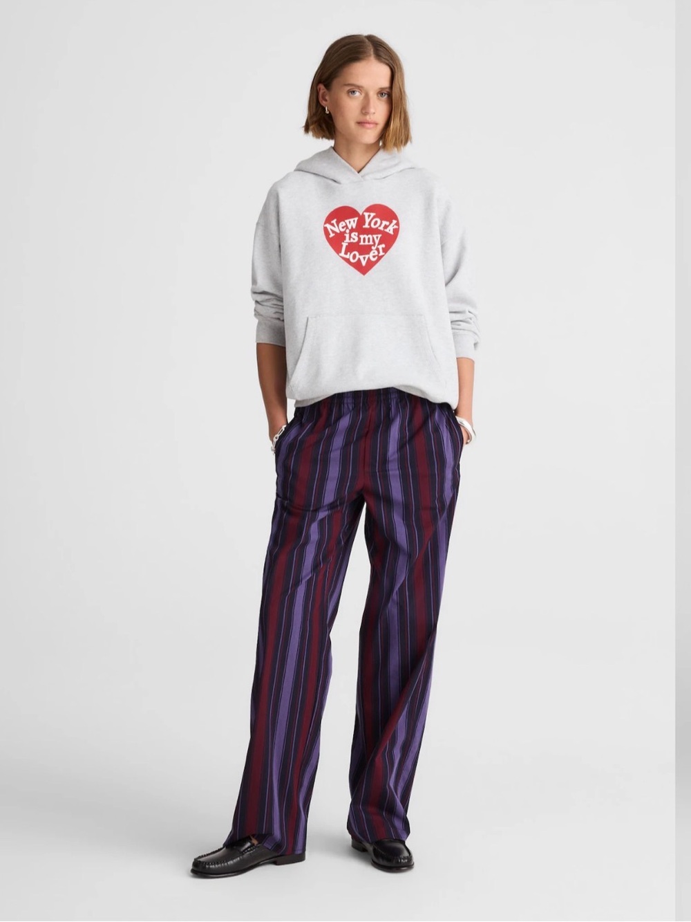 Alexa Chung for Madewell Ernie Poplin Pant